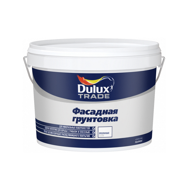 Грунтовка Dulux TRD фасадная, 10 л купить в Москве