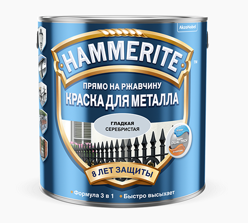3. Barva Hammerite na kov s antikorozní ochranou