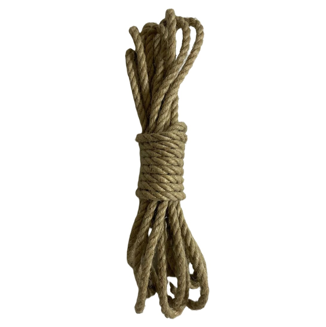 Веревка джутовая д.8 мм для плетения корзин купить