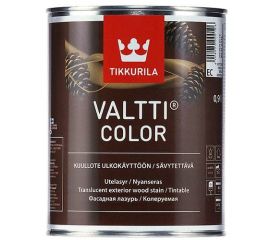 Антисептик для дерева Tikkurila Valtti Color ЕС бесцветный на масляной основе, 0.9 л