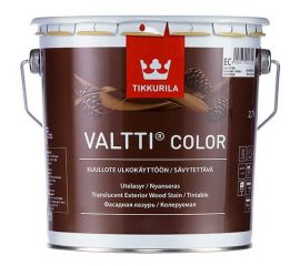 Антисептик для дерева Tikkurila Valtti Color ЕС бесцветный на масляной основе, 2.7 л