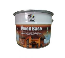 Dufa Wood Base, биоцидная защитная грунтовка для дерева, 10 л