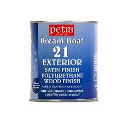 Полуматовый лак для дерева и паркета Petri Dream Boat, 0.946 л