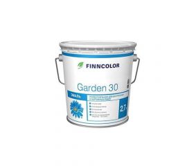 Эмаль универсальная Finncolor Garden 30 полуматовая, База С, 2.7 л
