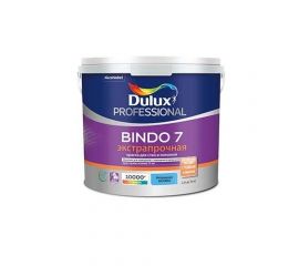 Краска Dulux Bindo 7 экстрапрочная BW для стен и потолков, 2.5 л