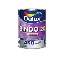 Краска Dulux Bindo 20 BW Кухня и Ванная для стен и потолков, 2.5 л