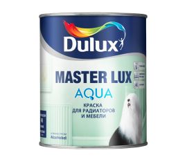 Краска Dulux Master Lux Aqua 40 BC для мебели и радиаторов, 1 л