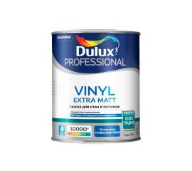 Краска Dulux Professional Vinyl Extra Matt BC для стен и потолков, 0.9 л