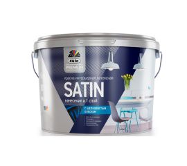 Краска Dufa Premium Satin для стен и потолков белая, 2.5 л