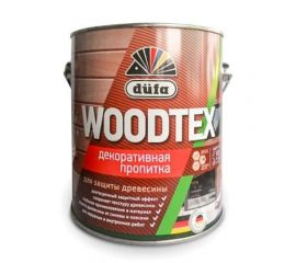 Антисептик для дерева с воском Dufa WoodTex бесцветный, 3 л