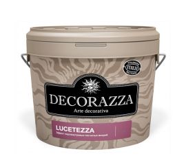 Decorazza Lucetezza, декоративное перламутровое покрытие, песчаные вихри, LC-160 красное, 5 л