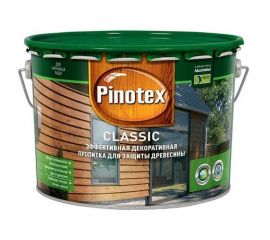 Pinotex Classic Калужница, антисептик для дерева, 9 л