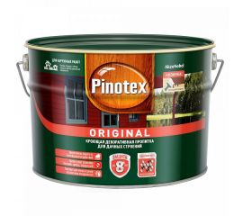 Антисептик Pinotex Original  бесцветный для дерева, 8.4 л