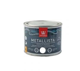 Краска по металлу Tikkurila Metallista гладкая RAL 8011 коричневая, 0.4 л