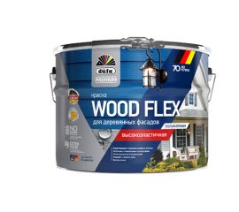 Краска фасадная Dufa Premium WoodFlex полуматовая 9 л