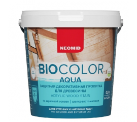 Антисептик для дерева Neomid Bio Color Aqua бесцветный, 0.9 л