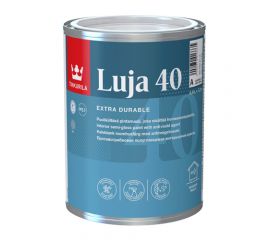 Краска влагостойкая антигрибковая Tikkurila Luja 40, База A, 0.9 л