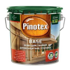 Грунтовка для дерева Pinotex Base, 2,7 л