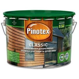 Антисептик Pinotex Classic Сосна для дерева, 9 л