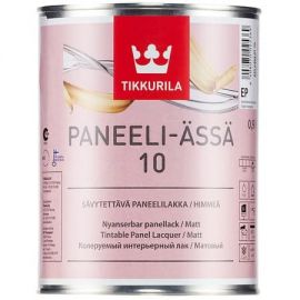 Лак для стен матовый Tikkurila Paneeli Assa 10, 0,9 л