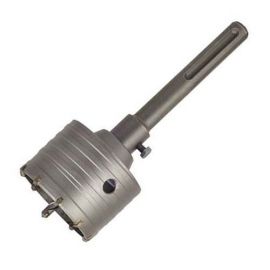 Коронка SDS-Max по бетону буровая в сборе для перфоратора, D 55 мм, СТК-068