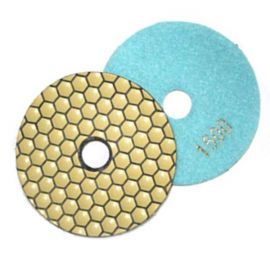 Черепашка АГШК - алмазный гибкий диск для сухой шлифовки D 100 мм, P 2000, СТБ-311