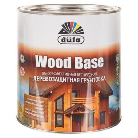 Биоцидная защитная грунтовка для дерева Dufa Wood Base, 3 л