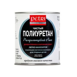 Полуглянцевый лак для дерева Petri Diamond Hard, 0.946 л