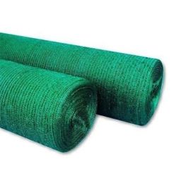 Сетка фасадная зеленая для строительных лесов H-90/3x50 м, 90 г/м2