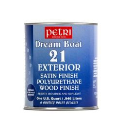 Полуматовый лак для дерева и паркета Petri Dream Boat, 0.946 л