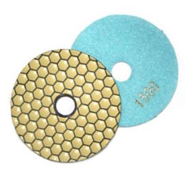 Черепашка АГШК - алмазный гибкий диск для сухой шлифовки D 100 мм, P 200, СТБ-311