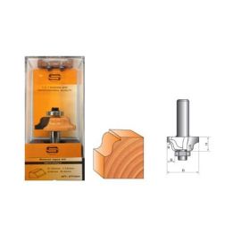 Фреза по дереву кромочная фигурная, 8х30Dх12H R4 мм, CTФ-2004