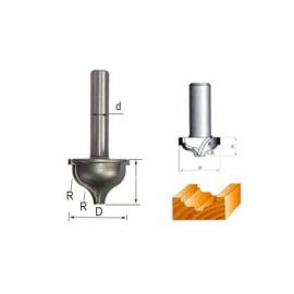 Фреза по дереву пазовая фасонная, 8х28Dх18H R8 мм, CTФ-2056