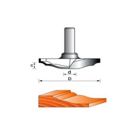 Фреза по дереву фигирейная горизонтальная, 8х40Dх10H мм, CTФ-2433