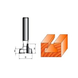 Фреза по дереву прямая пазовая, 12х30Dх17.5H мм, CTФ-2511