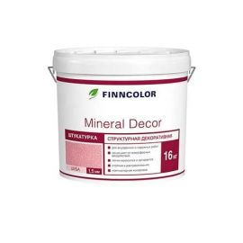 Штукатурка декоративная шуба 1,5 мм Finncolor Mineral Decor, 16 кг