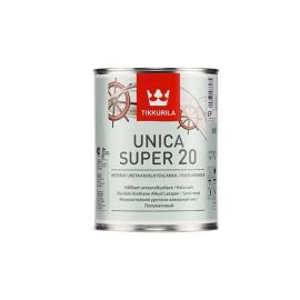 Яхтный лак полуматовый Tikkurila Unica Super EP 20, 0.9 л
