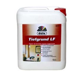 Бесцветная универсальная грунтовка Dufa Tiefgrund D314 LF, 5 л