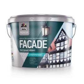 Краска Dufa Premium Facade фасадная глубокоматовая, База 3, 9 л