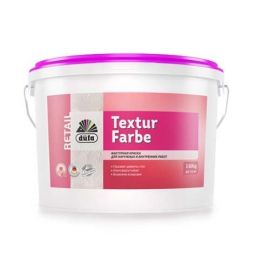 Краска Dufa Retail Textur Farbe структурная универсальная, 16 кг