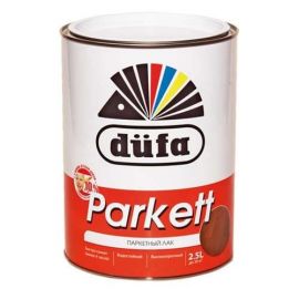 Лак Dufa Retail Parkett паркетный матовый, 10 л