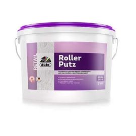 Штукатурка декоративная роллерная Dufa Retail Roller Putz, 15 кг