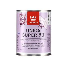 Яхтный лак глянцевый Tikkurila Unica Super EP 90, 0.9 л