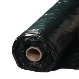 Пленка полиэтиленовая техническая черная рукав 200 мкм ТУ (ГОСТ 130 мкм), высота 1.5 м (6 м в развороте) х 65 м, сложена в два раза, 45 кг