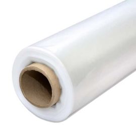 Пленка полиэтиленовая Eco прозрачная рукав 120 мкм ТУ (ГОСТ 85 мкм), высота 1.5 м (6 м в развороте) х 85 м, сложена в два раза, 40 кг