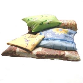 Спальный комплект для рабочих (матрас, подушка, одеяло)