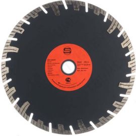 Диск алмазный отрезной Турбо-Сегмент Master, D 230х22.23х10 мм, СТД-140