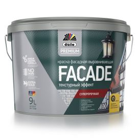 Краска Dufa Premium Facade фасадная глубокоматовая, База 1, 9 л