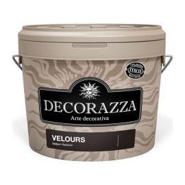 Декоративное покрытие Decorazza Velours VL-001, нежный бархат, 1.2 кг