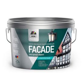 Краска Dufa Premium Facade фасадная глубокоматовая, База 3, 2.5 л